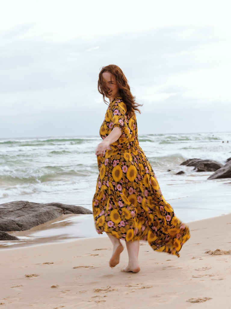 Honey & Stone Co VERA LUNA FLOWER MAXI