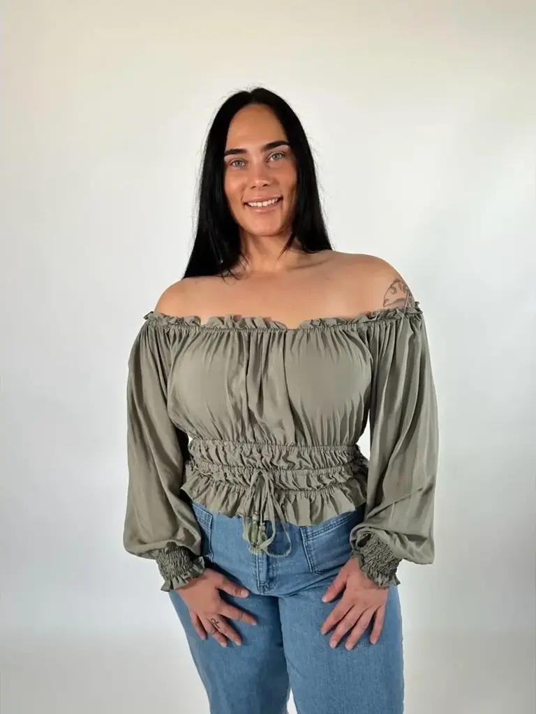 Honey & Stone Co MOLLY FOG TOP