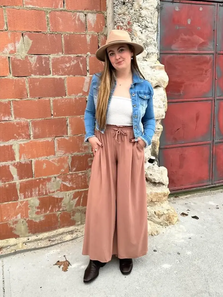 Naked Gypsy TIA WIDE LEG MILO PANTS