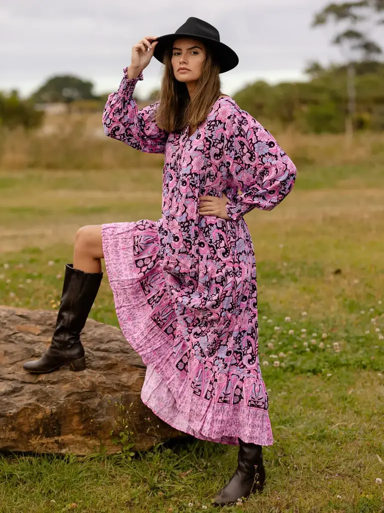 Honey & Stone Co BIRDIE LAVENDER HAZE MAXI