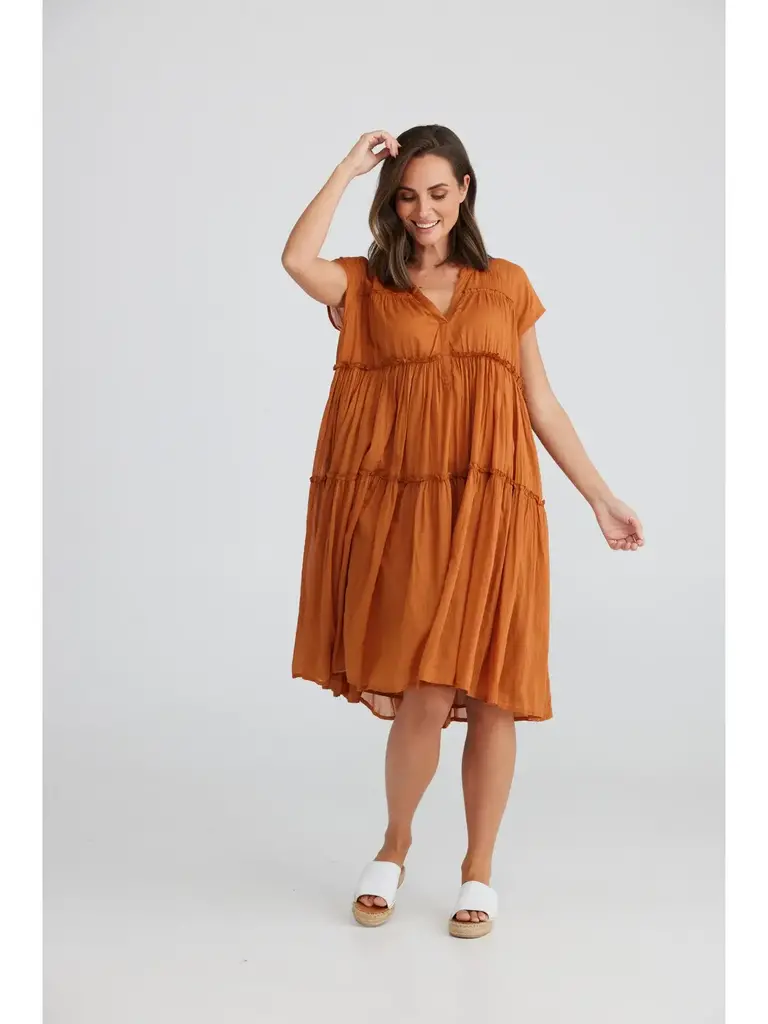 Holiday VILLAGE COPPER DRESS