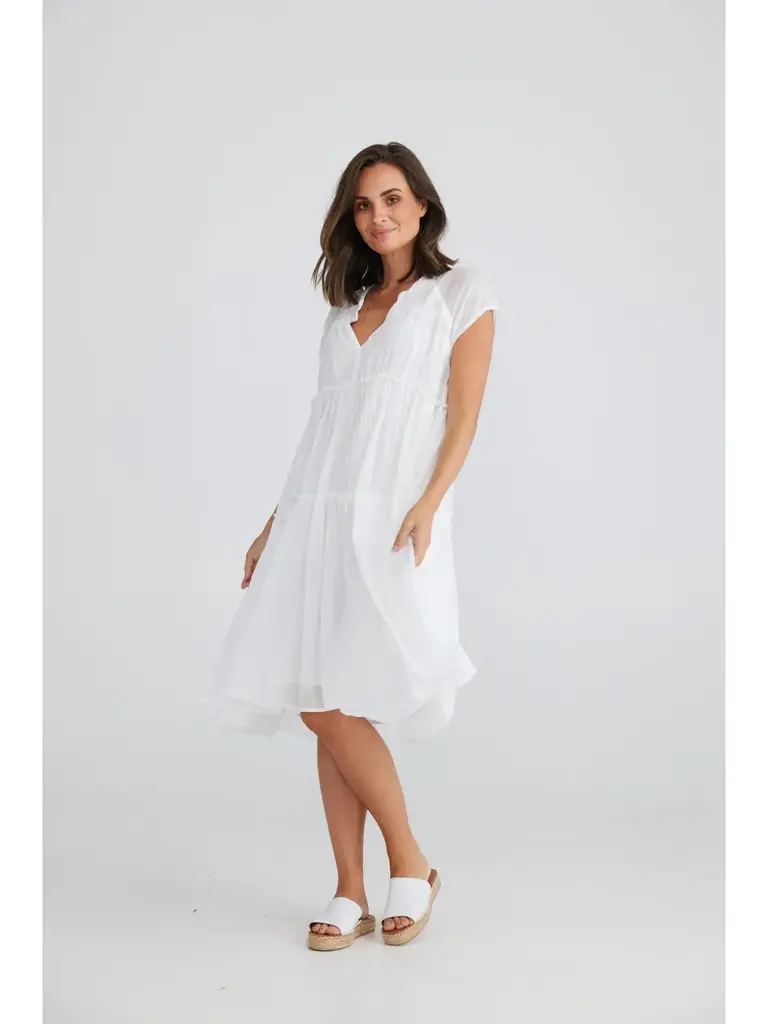 Holiday VILLAGE WHITE DRESS