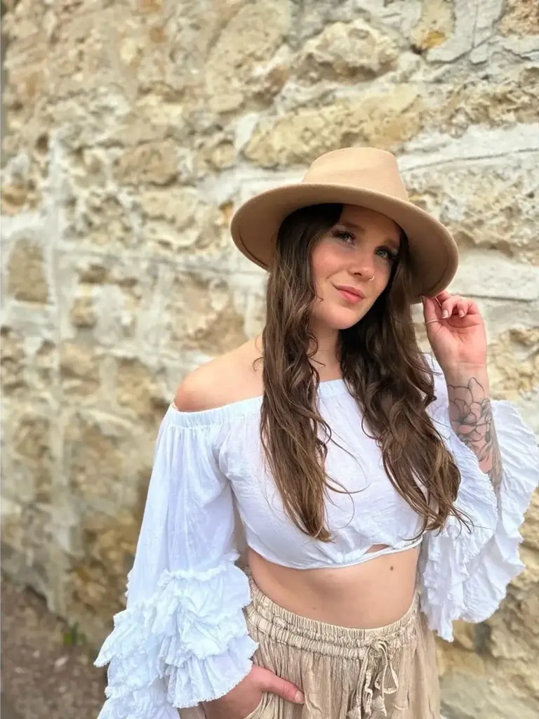 RIO RUFFLE OFF THE SHOULDER WHITE