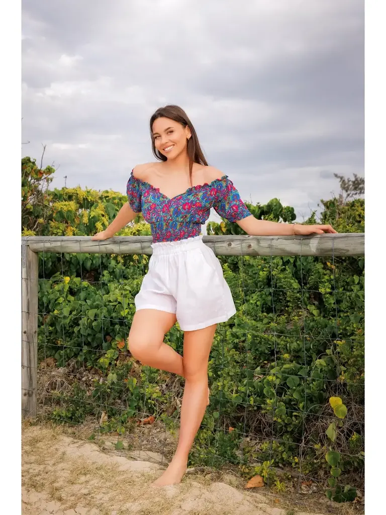 Honey & Stone Co AVA FANTASIA CROP TOP