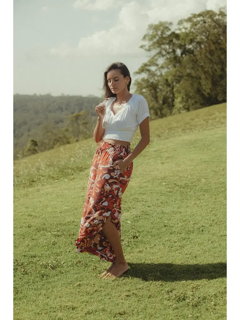 Honey & Stone Co MYA CARAMELLO PANTS