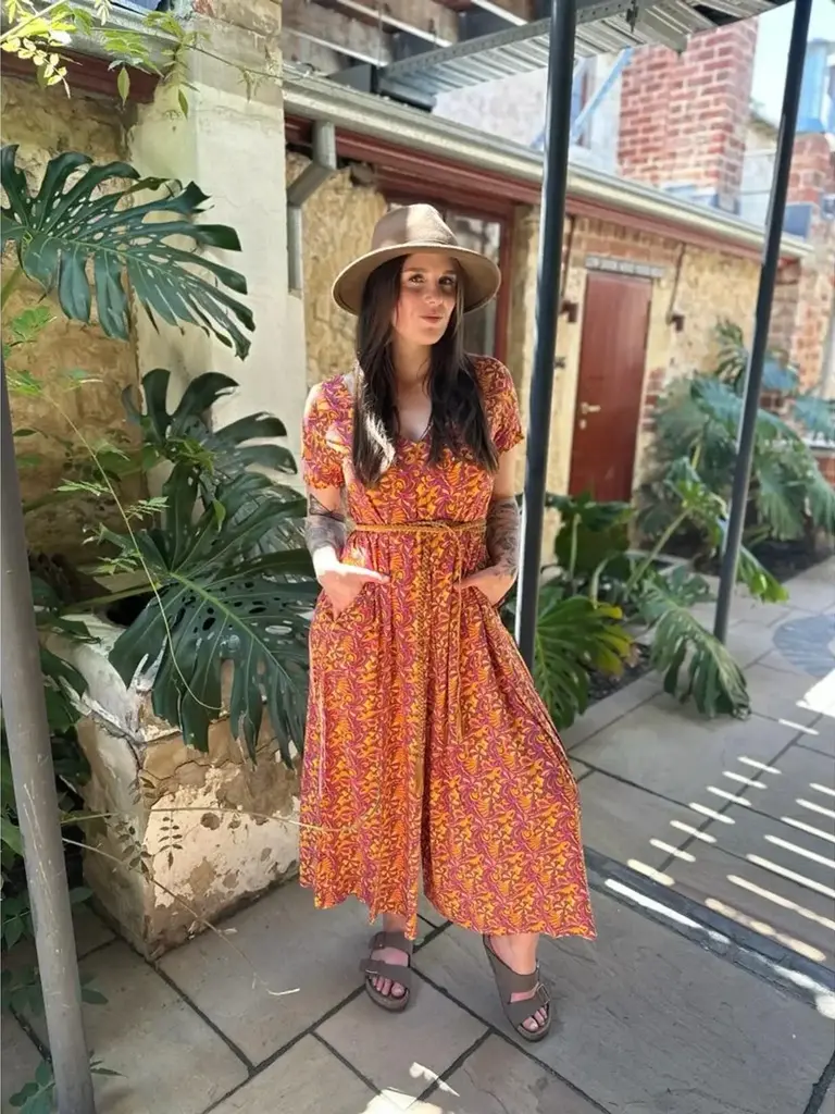 Honey & Stone Co HARLOW CALIFORNIA DREAMIN' JUMPSUIT