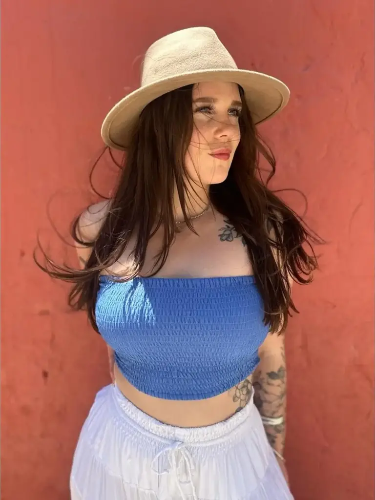 Naked Gypsy BANDEAU  PACIFIC BLUE