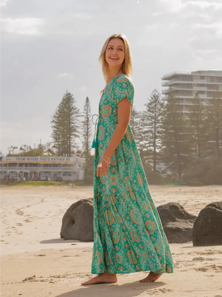 Honey & Stone Co NOLA SEAGLASS MAXI