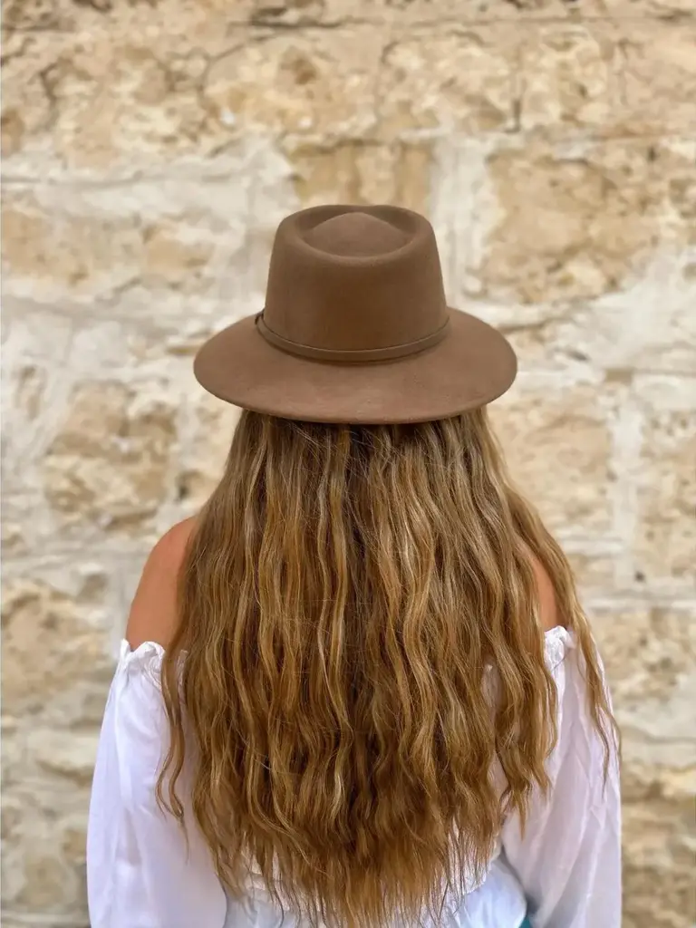 MICHA WOOL HAT TAN