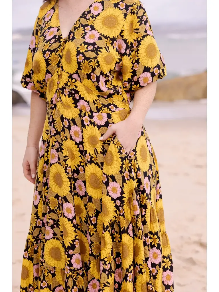Honey & Stone Co VERA LUNA FLOWER MAXI