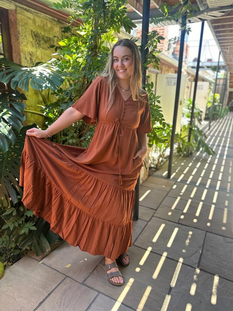 Honey & Stone Co MARA  GINGERBREAD MAXI