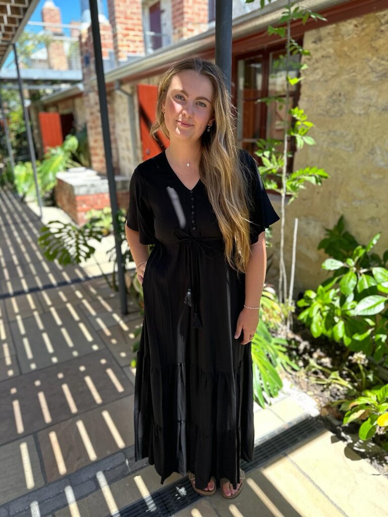 Honey & Stone Co MARA BLACK MAXI