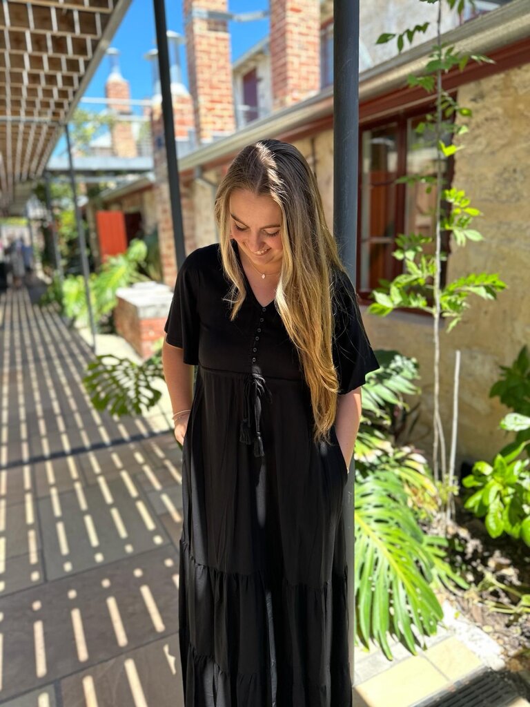 Honey & Stone Co MARA BLACK MAXI