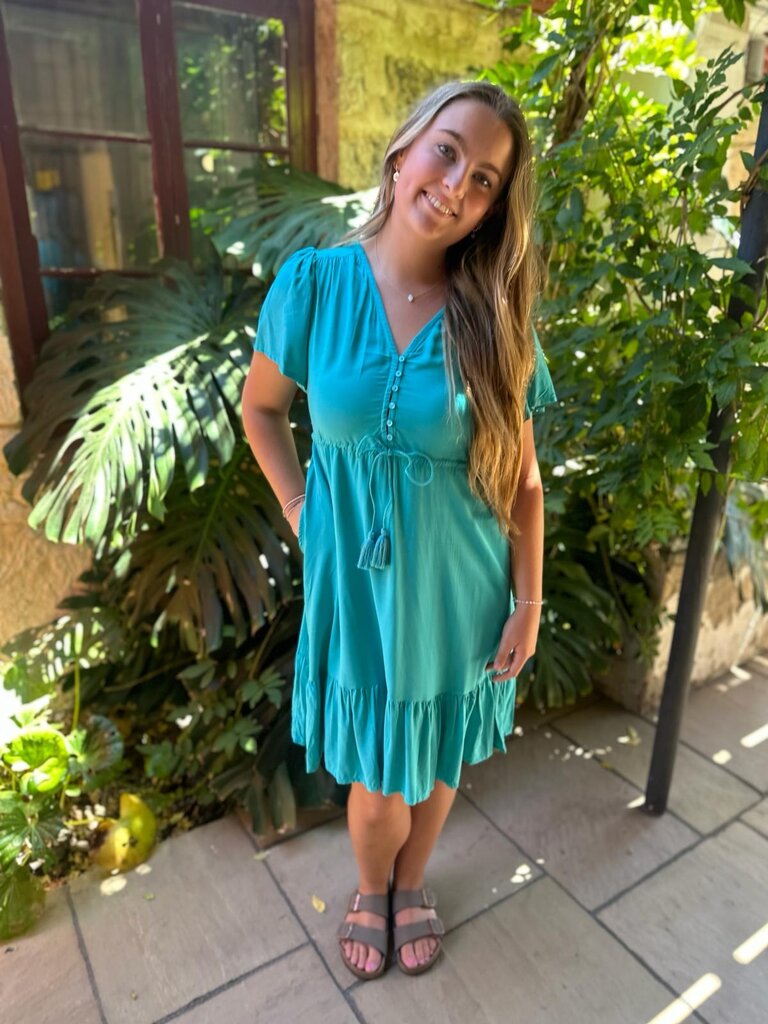 Honey & Stone Co FRIEDA EMERALD MINI