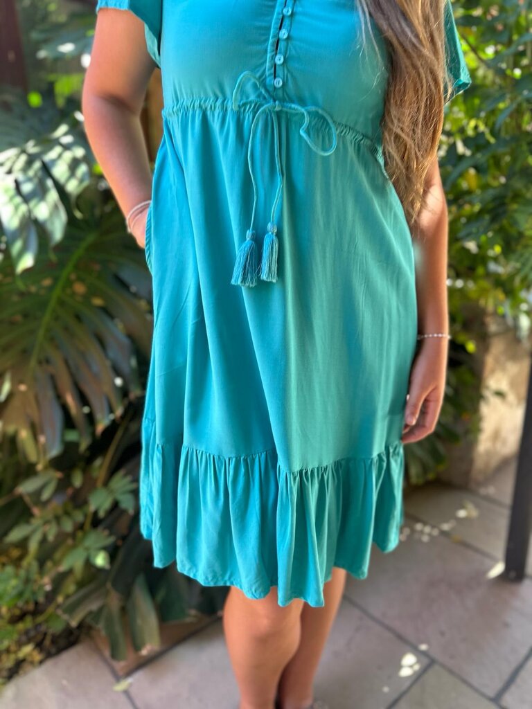 Honey & Stone Co FRIEDA EMERALD MINI