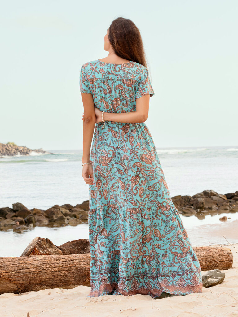 Honey & Stone Co NOLA TURQUOISE BAY MAXI