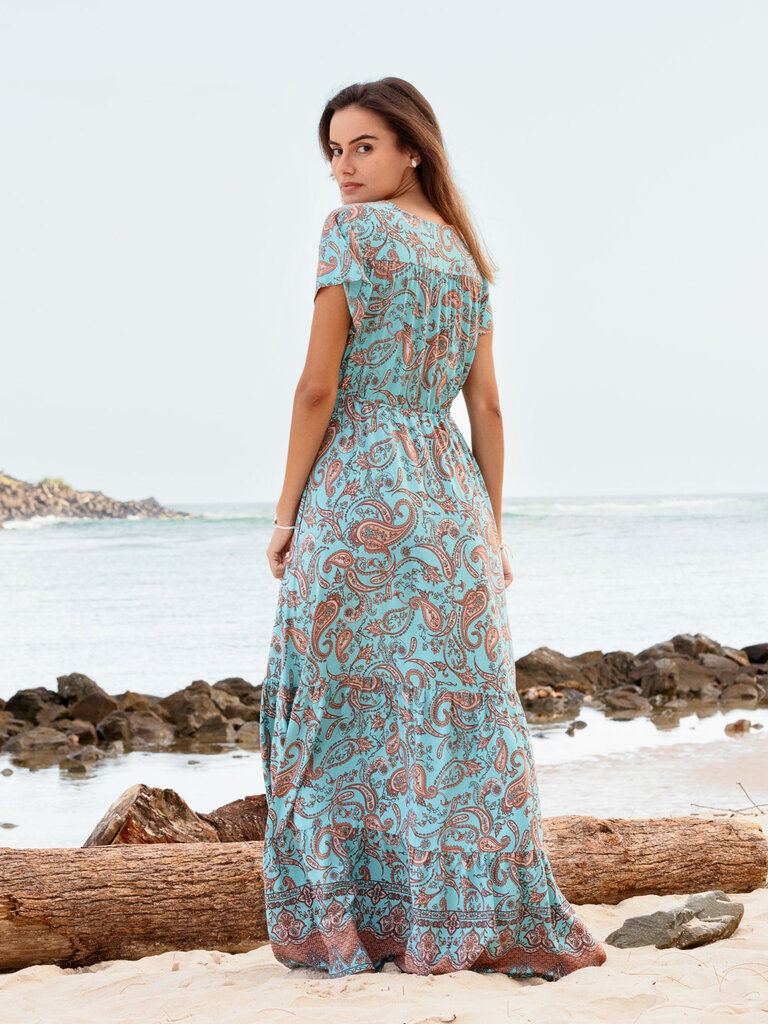 Honey & Stone Co NOLA TURQUOISE BAY MAXI