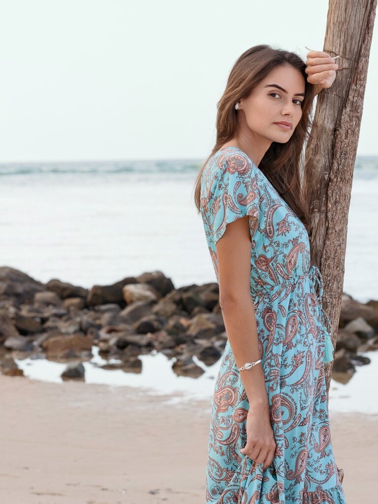 Honey & Stone Co NOLA TURQUOISE BAY MAXI