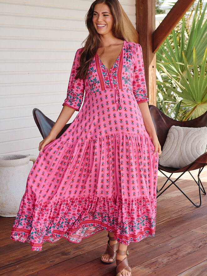 CURVE MAXI DRESSES Naked Gypsy