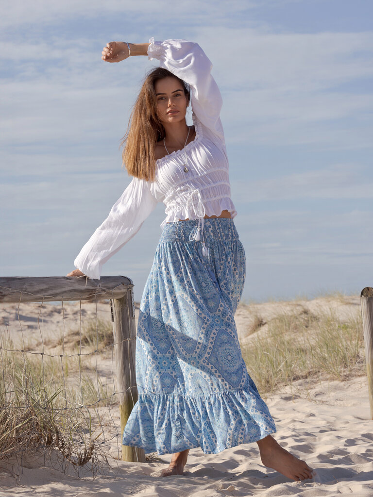 Honey & Stone Co NAOMI BONDI MAXI SKIRT
