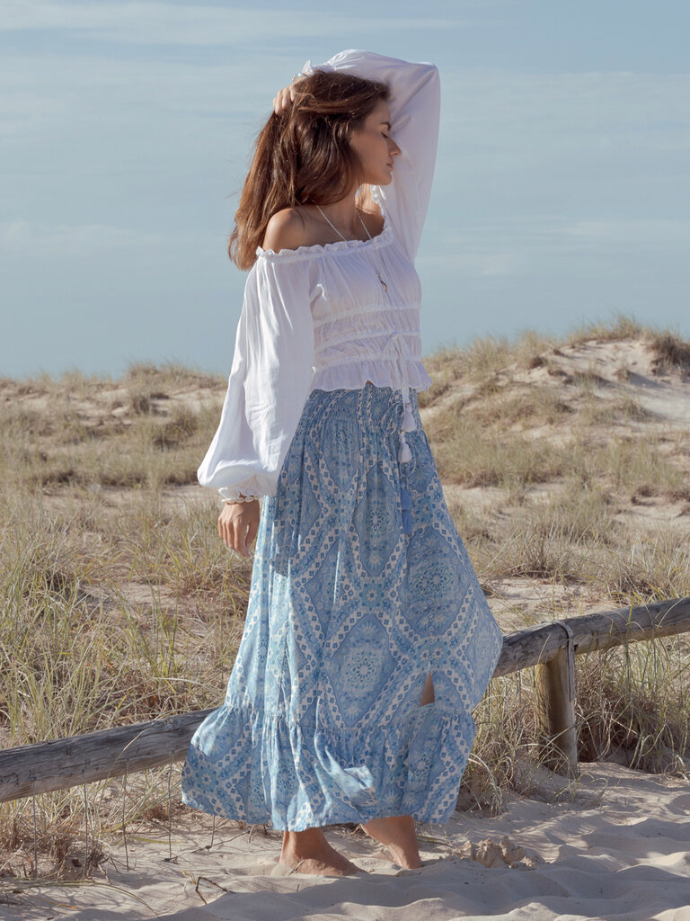 Honey & Stone Co NAOMI BONDI MAXI SKIRT