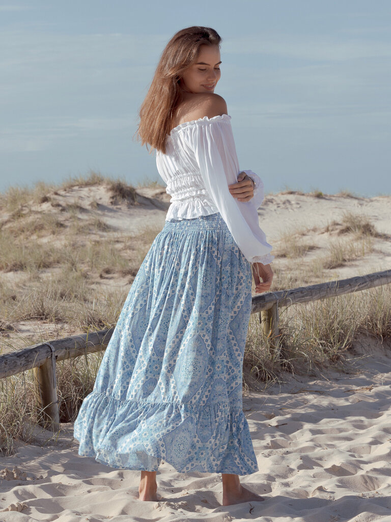 Honey & Stone Co NAOMI BONDI MAXI SKIRT