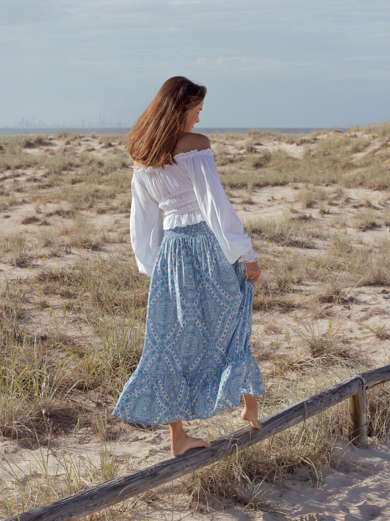 Honey & Stone Co NAOMI BONDI MAXI SKIRT