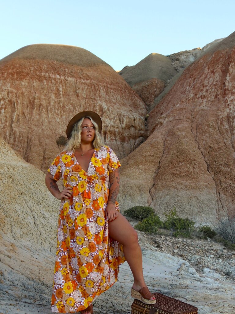 Honey & Stone Co RHIANNON MARIGOLD MAXI