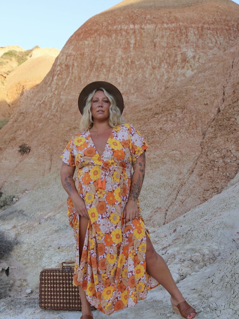 Honey & Stone Co RHIANNON MARIGOLD MAXI