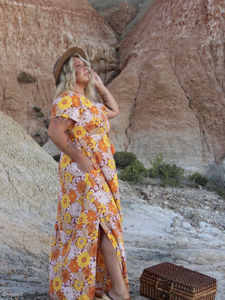 Honey & Stone Co RHIANNON MARIGOLD MAXI
