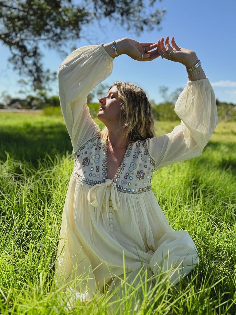 Moon Flower The Label HOPE BLUSHING EARTH MAXI