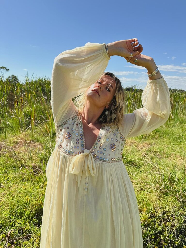 Moon Flower The Label HOPE BLUSHING EARTH MAXI