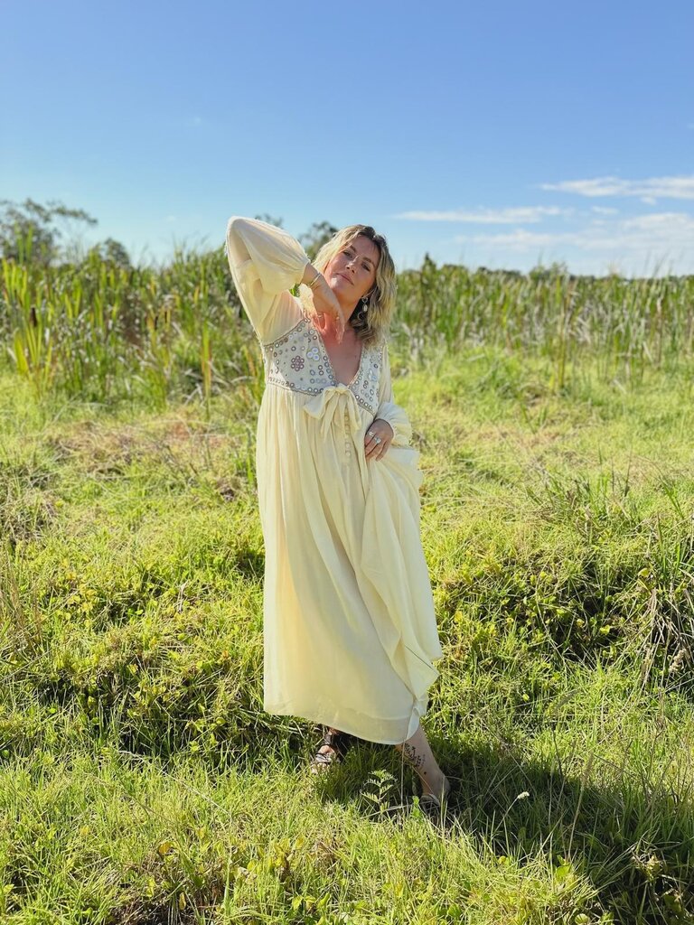 Moon Flower The Label HOPE BLUSHING EARTH MAXI