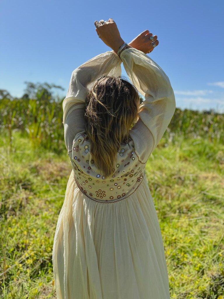 Moon Flower The Label HOPE BLUSHING EARTH MAXI