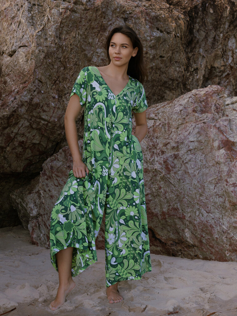 Honey & Stone Co HARLOW MOJITO JUMPSUIT