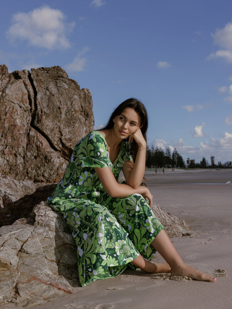Honey & Stone Co HARLOW MOJITO JUMPSUIT