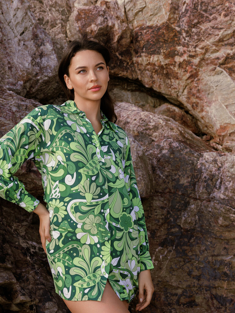 Honey & Stone Co BILLIE MOJITO SHIRT DRESS