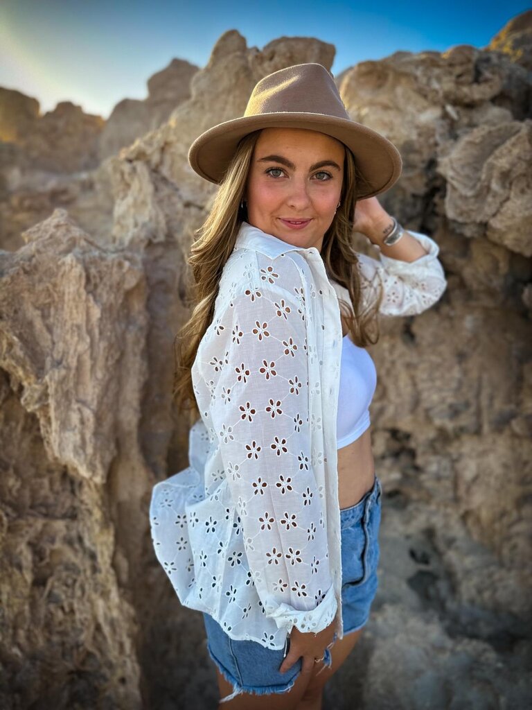 Moon Flower The Label SIYA WHITE SHIRT