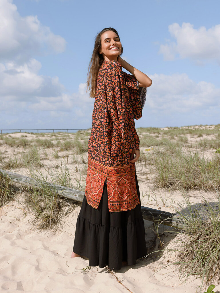Honey & Stone Co KELLY DESERT BLOOM KIMONO