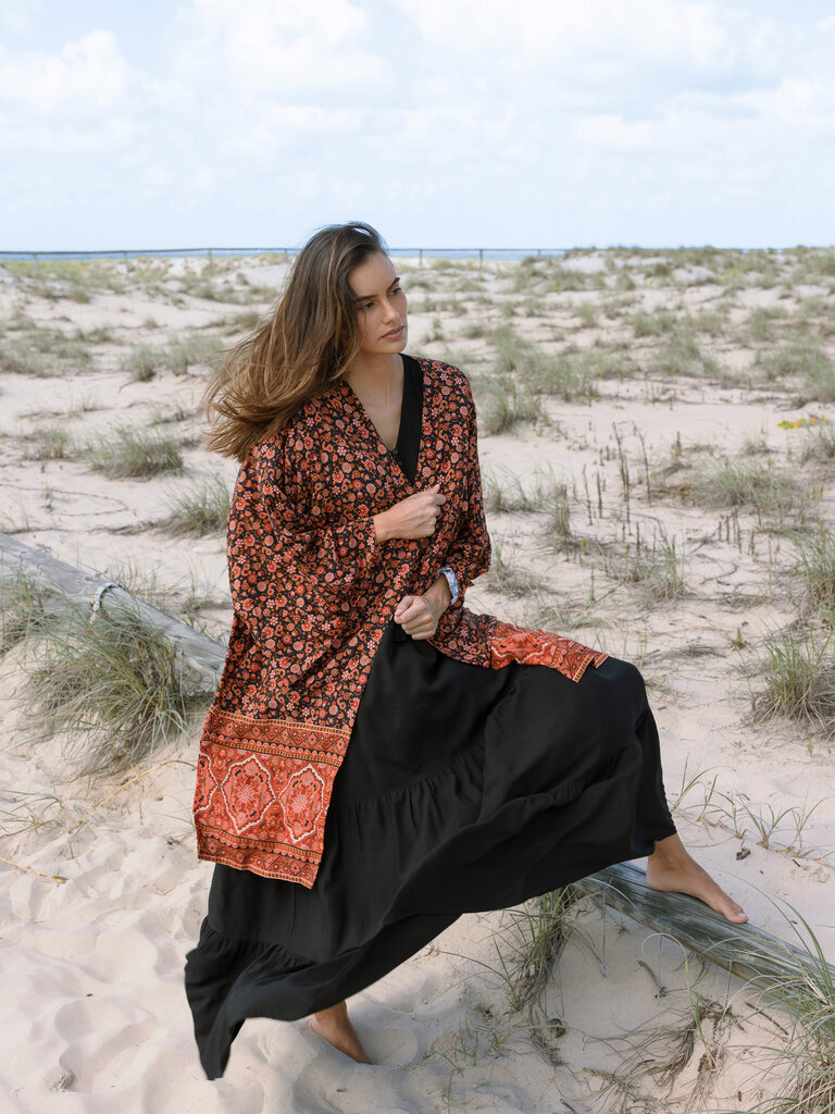 Honey & Stone Co KELLY DESERT BLOOM KIMONO