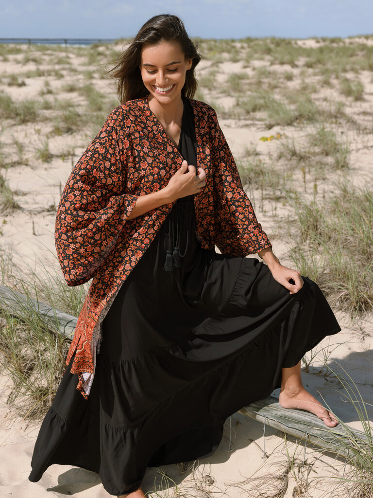 Honey & Stone Co KELLY DESERT BLOOM KIMONO