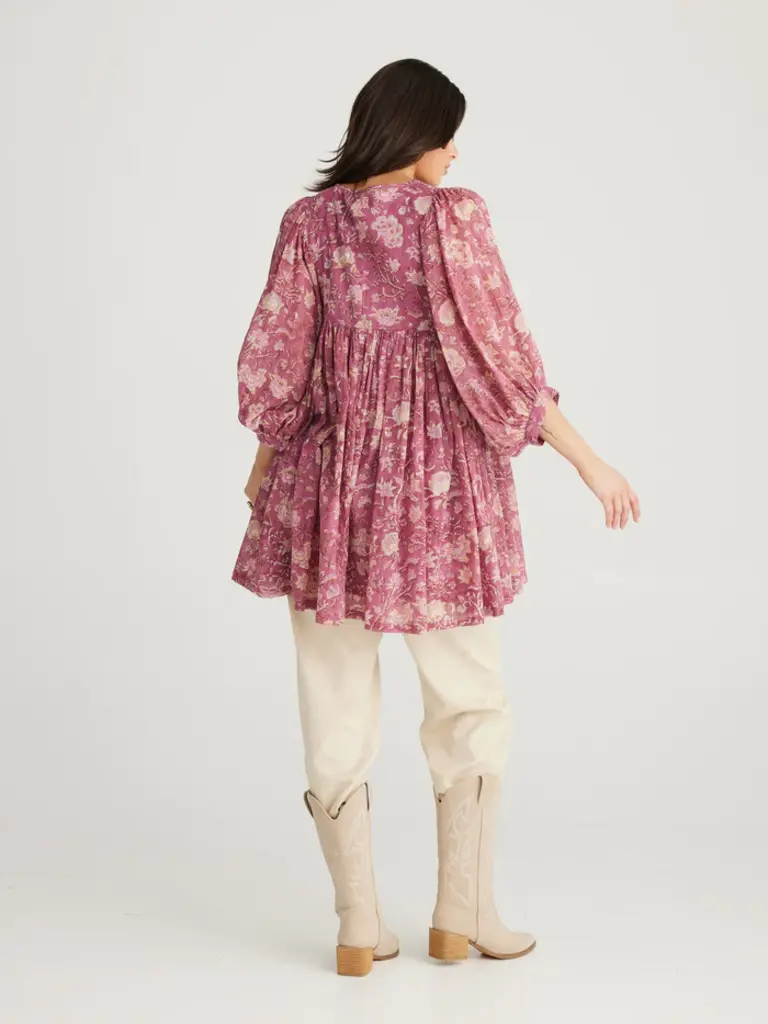 Talisman WISTERIA ORCHID HAZE TUNIC