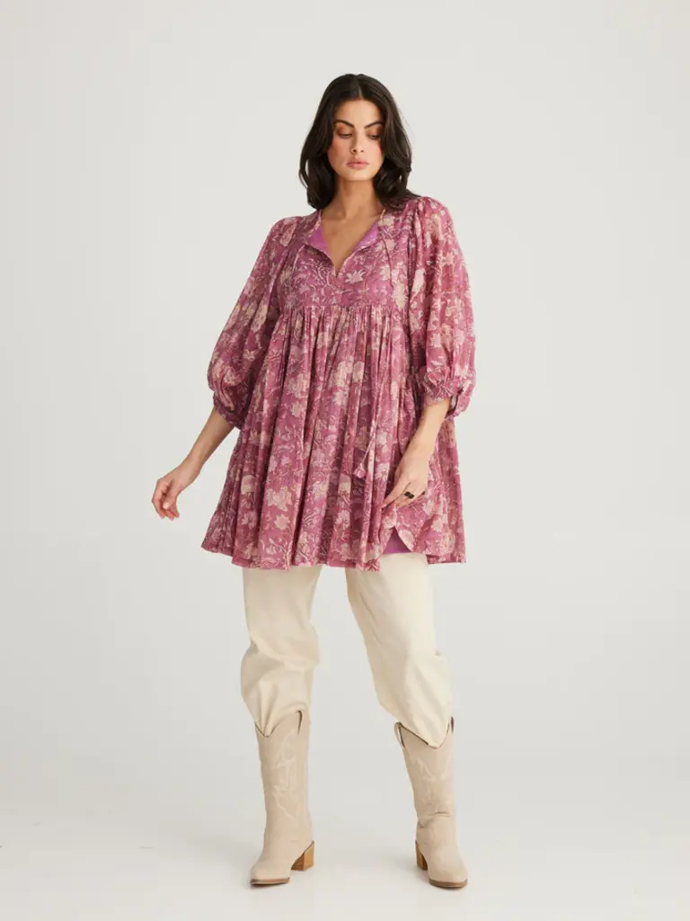 Talisman WISTERIA ORCHID HAZE TUNIC