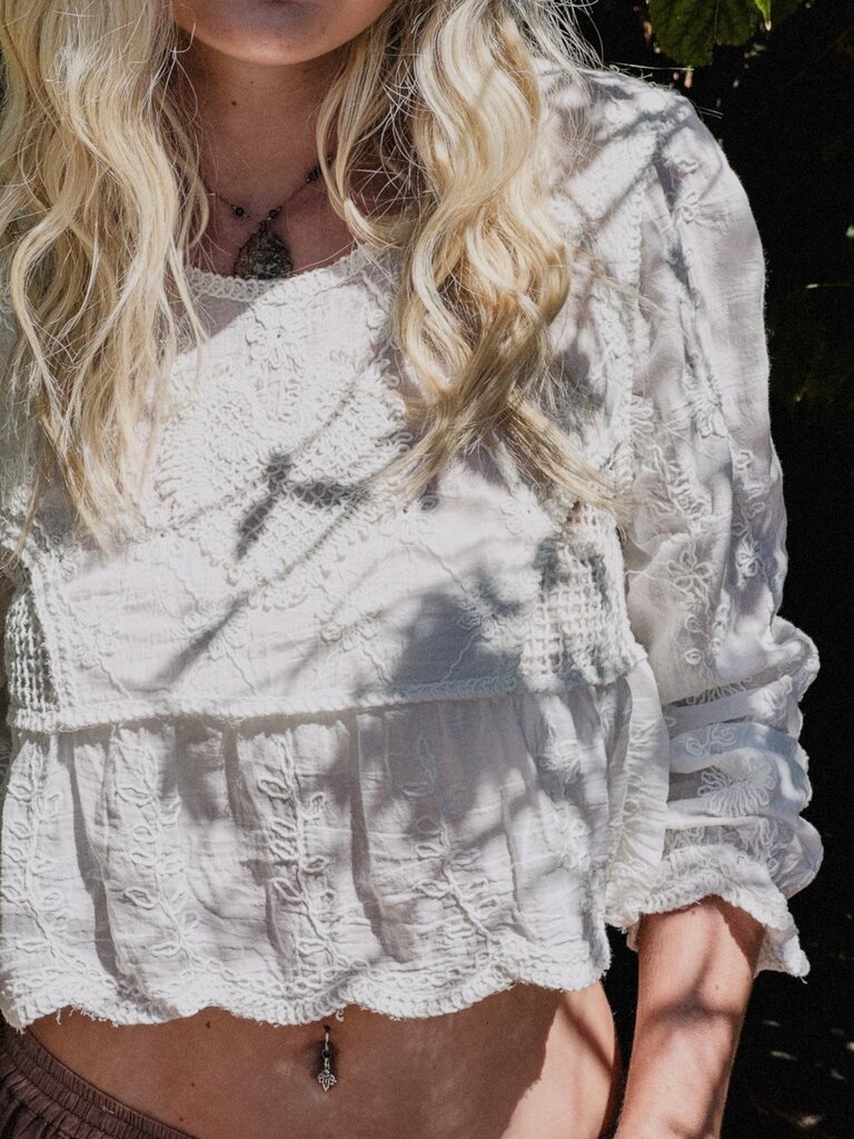 Naked Gypsy LUCY WHITE TOP