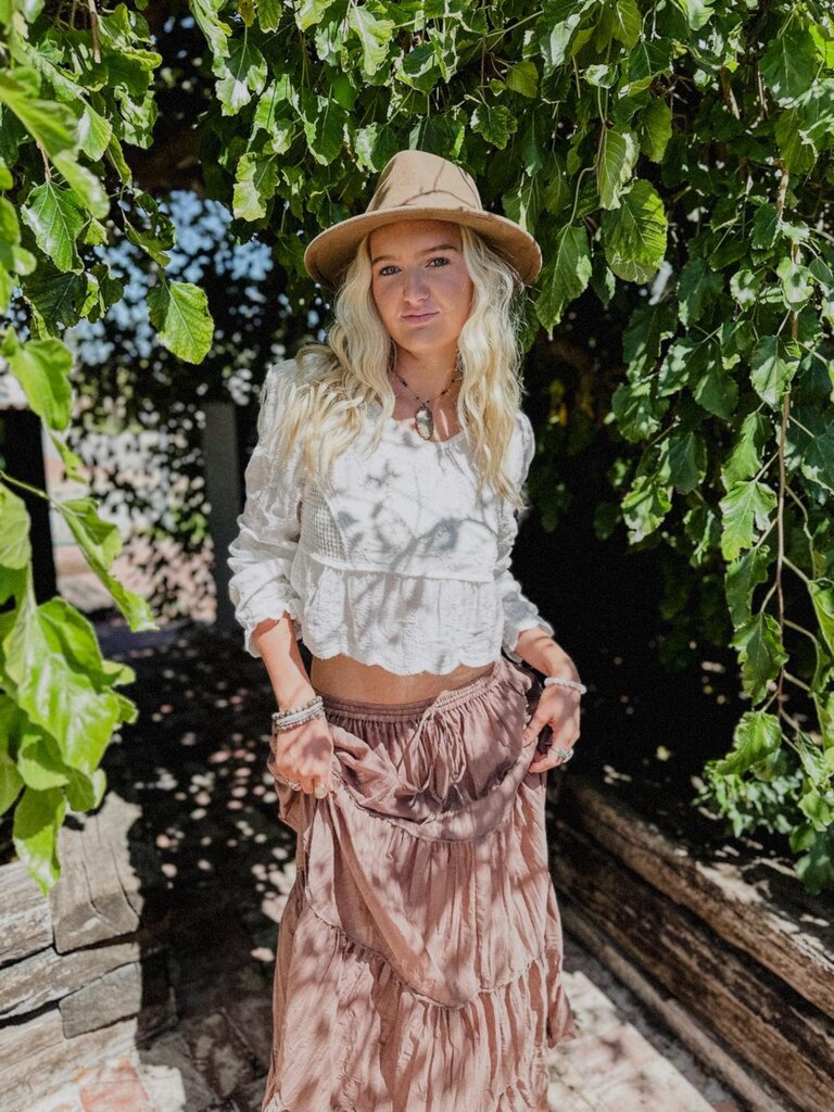 Naked Gypsy LUCY WHITE TOP