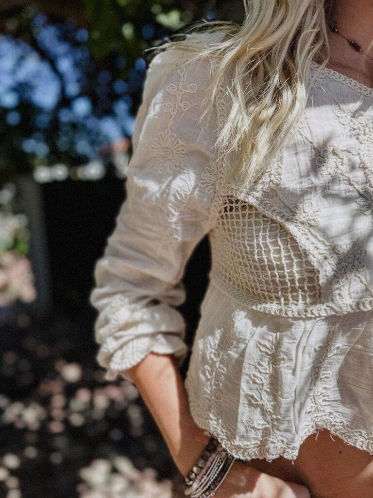 Naked Gypsy LUCY WHITE TOP