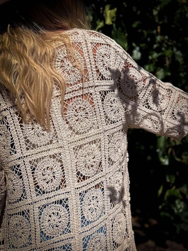 Naked Gypsy BILLIE VINTAGE CREAM KIMONO