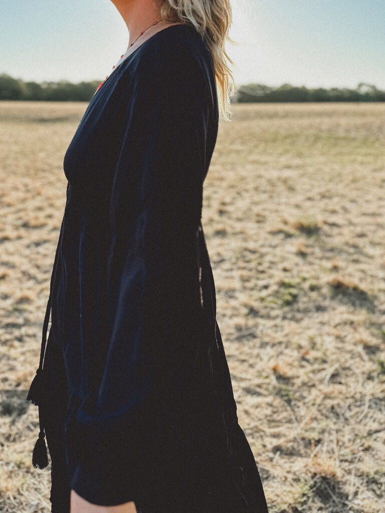 Moon Flower The Label GRACE BLACK MAXI