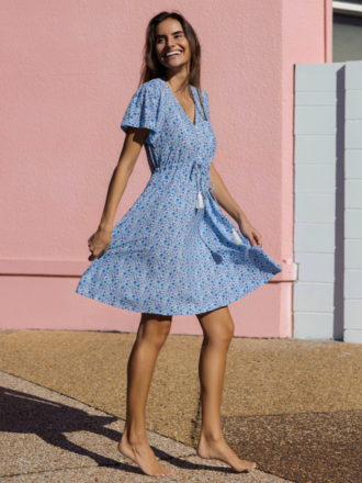 Honey & Stone Co SKYLAR AZURE MINI Honey & Stone Co SKYLAR AZURE MINI