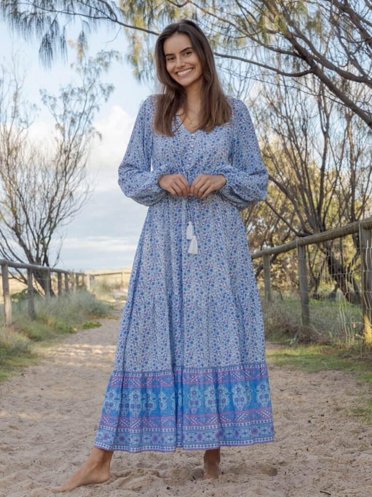 Honey & Stone Co DIXIE AZURE MAXI
